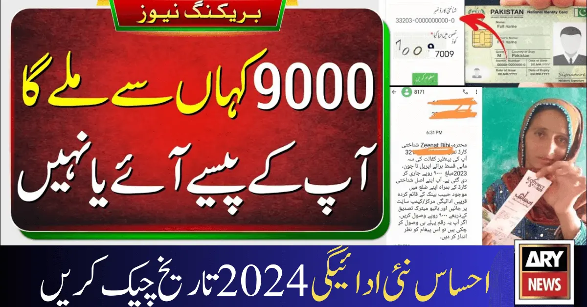 Ehsaas New Payment 2024 Date Check By CNIC Online